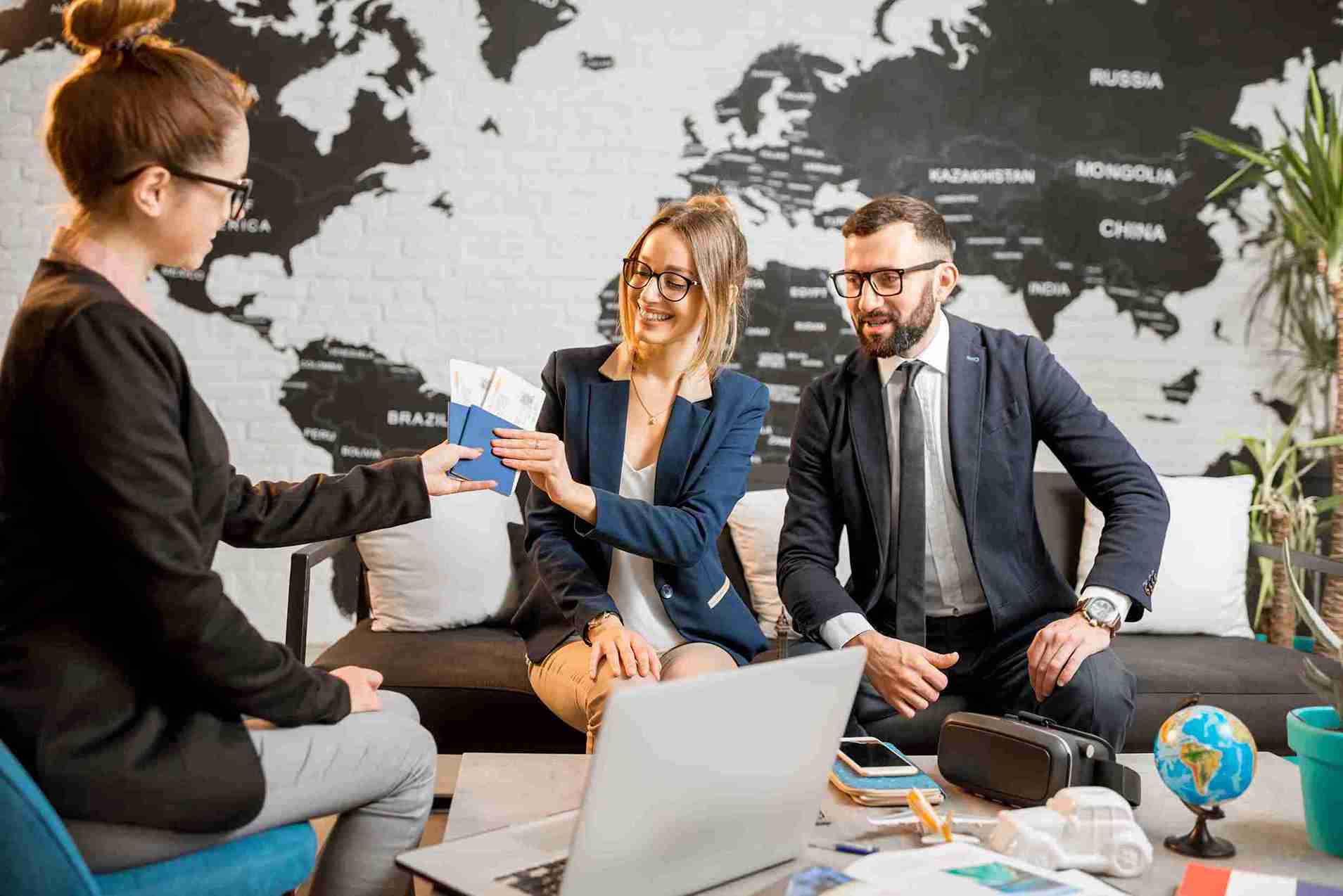 Business professional getting a start visa approval.